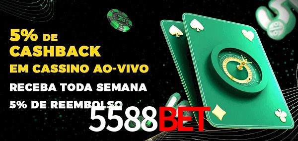 Promoções do cassino ao Vivo 5588BET